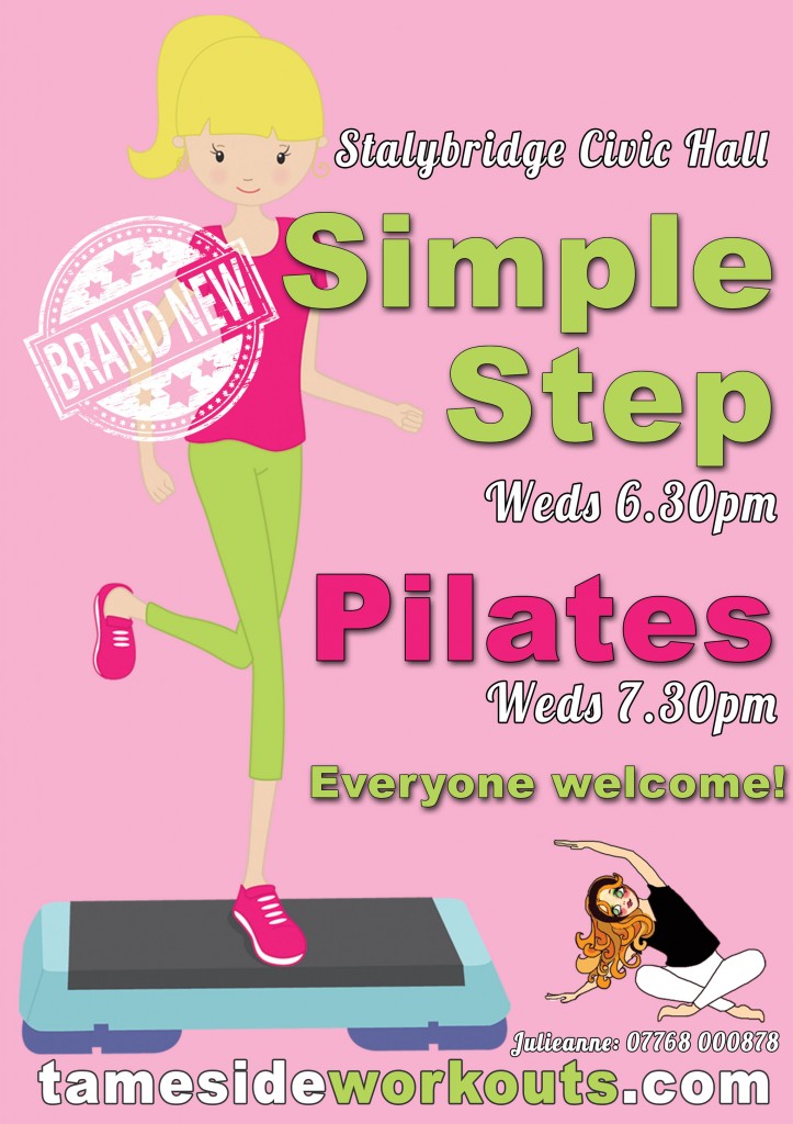 Step and Pilates Classes in Stalybridge